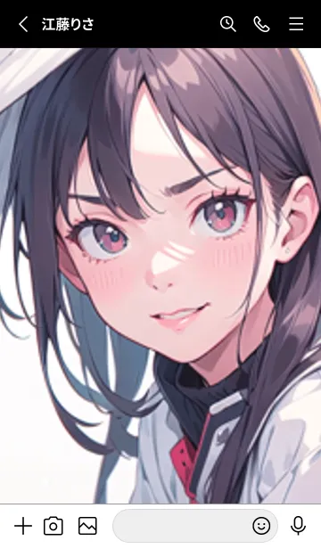 [LINE着せ替え] 少女が一人 #LY121。の画像2