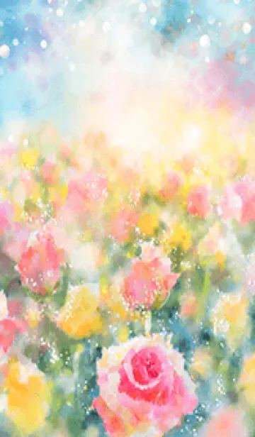 [LINE着せ替え] 薔薇(バラ)の花の着せかえ(R595)の画像1