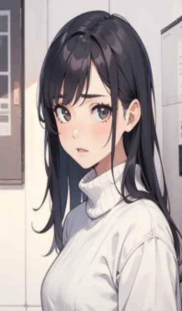 [LINE着せ替え] 少女が一人 #LY119。の画像1