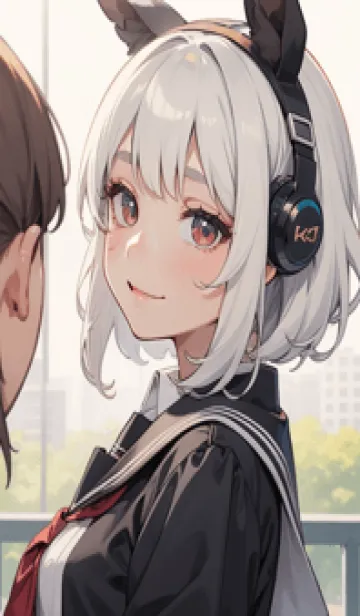 [LINE着せ替え] 少女が一人 #LY115。の画像1