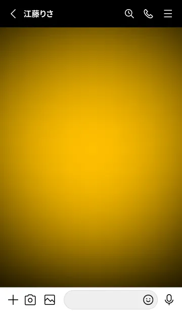 [LINE着せ替え] Amber Light Theme V5 (JP)の画像2