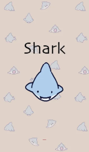 [LINE着せ替え] ボルドー : シンプルなミニサメの画像1