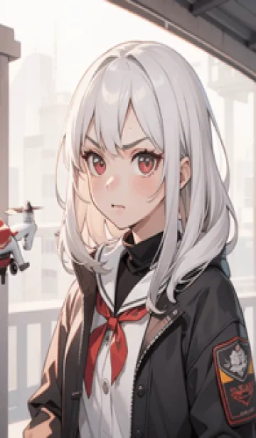 [LINE着せ替え] 少女が一人 #LY12。の画像1