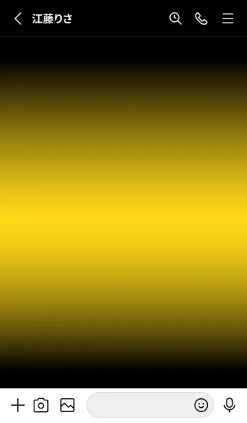 [LINE着せ替え] BLOND YELLOW ICON THEME -MEKYM-の画像2