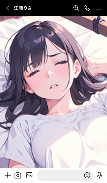 [LINE着せ替え] 少女が一人 #LZ09。の画像2