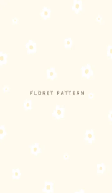 [LINE着せ替え] Floret Pattern - VSC 06-01の画像1