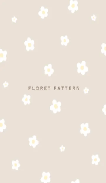 [LINE着せ替え] Floret Pattern - VSC 06-02の画像1