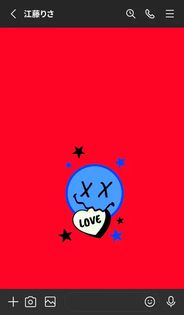 [LINE着せ替え] ラブ スマイル 164の画像2