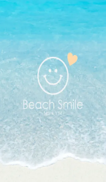 [LINE着せ替え] Beach Smile -HEART- 15の画像1