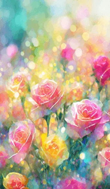 [LINE着せ替え] 薔薇(バラ)の花の着せかえ(R620)の画像1