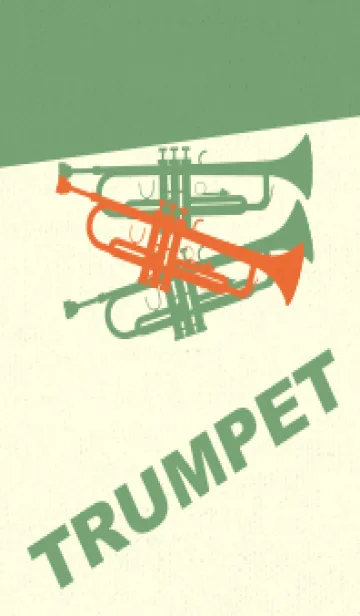 [LINE着せ替え] Trumpet CLR キャロットオレンジの画像1