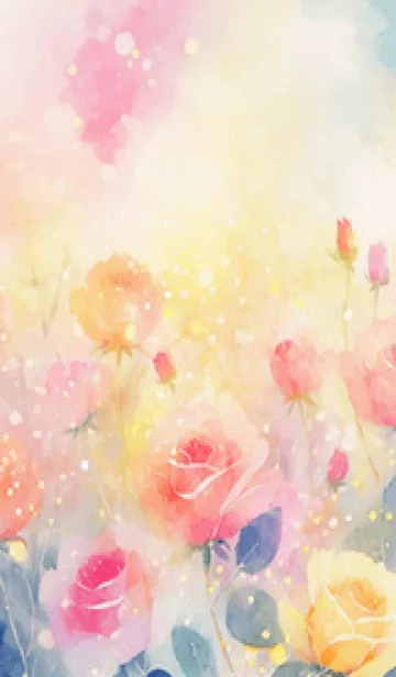 [LINE着せ替え] 薔薇(バラ)の花の着せかえ(R629)の画像1