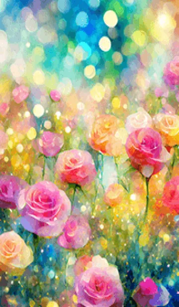 [LINE着せ替え] 薔薇(バラ)の花の着せかえ(R630)の画像1