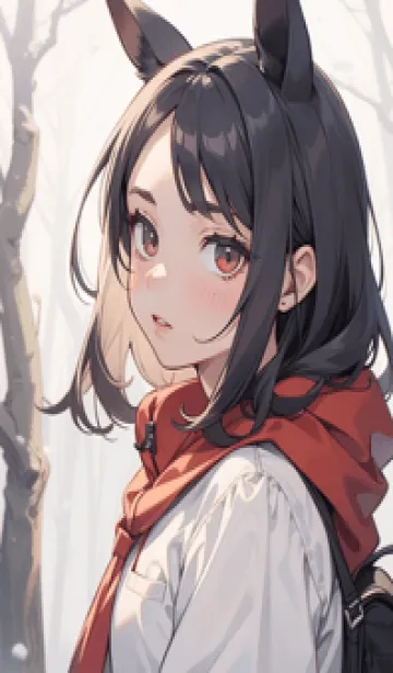 [LINE着せ替え] 少女が一人 #LY123。の画像1