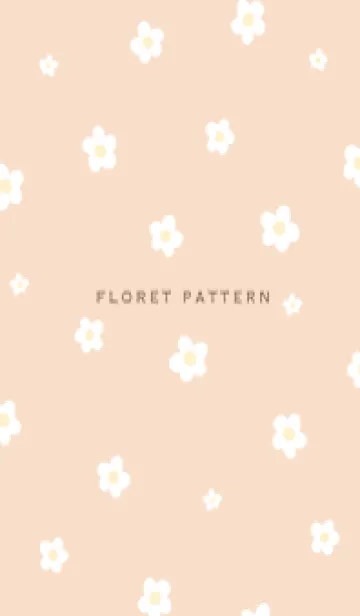 [LINE着せ替え] Floret Pattern - VSC 06-03の画像1