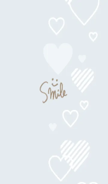 [LINE着せ替え] おしゃれ ハート 白10の画像1