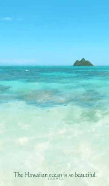 [LINE着せ替え] Hawaiian ocean is so beautiful-shell 6の画像1