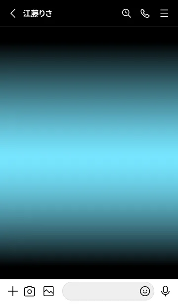 [LINE着せ替え] GREENISH BLUE ICON THEME -MEKYM-の画像2