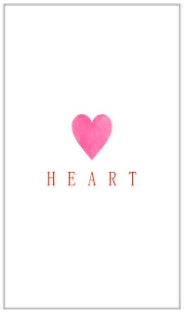 [LINE着せ替え] watercolor pink-HEART 91の画像1