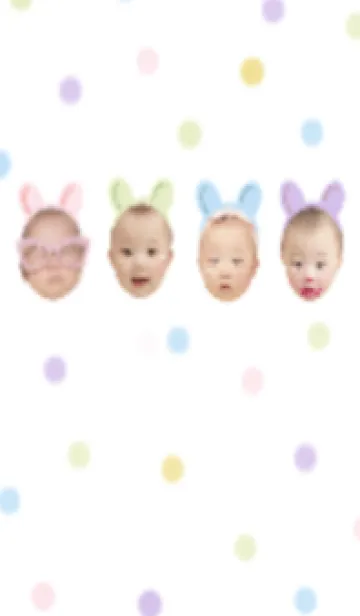 [LINE着せ替え] Baby thermeの画像1