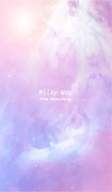 [LINE着せ替え] MilkyWay /From Galaxy Styleの画像1