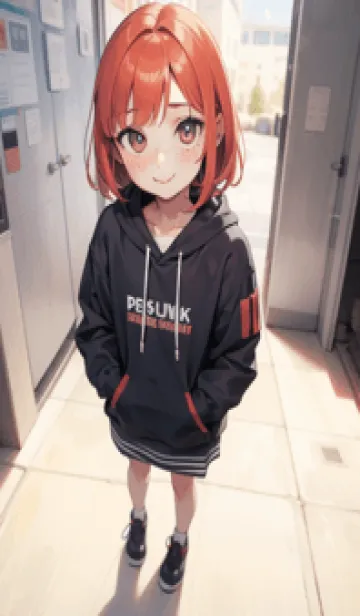 [LINE着せ替え] 少女が一人 #LaB17。の画像1