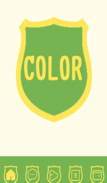 [LINE着せ替え] yellow color V42の画像1