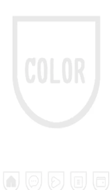 [LINE着せ替え] bw color W43の画像1