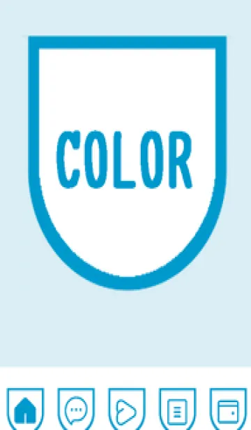 blue color W42の着せ替えメイン画像