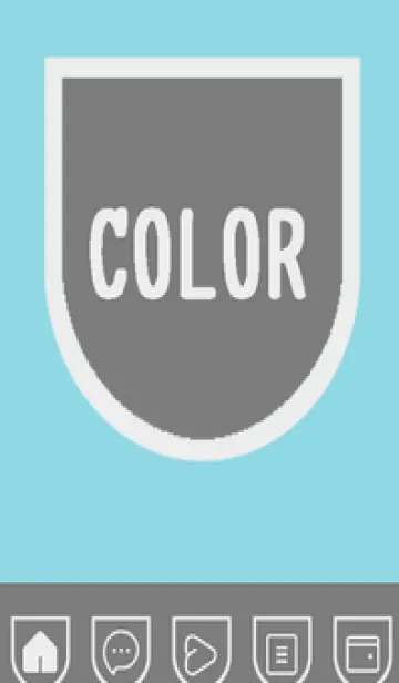 [LINE着せ替え] green color W86の画像1