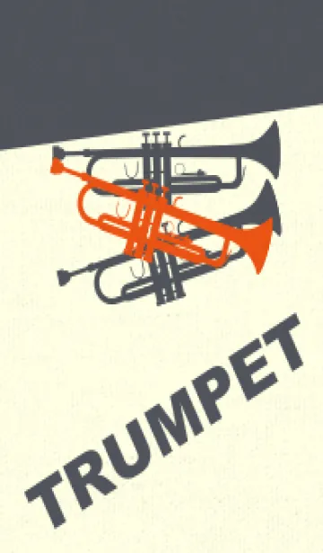 [LINE着せ替え] Trumpet CLR フレイムオレンジの画像1