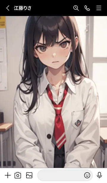 [LINE着せ替え] 少女が一人 #LZ12。の画像2