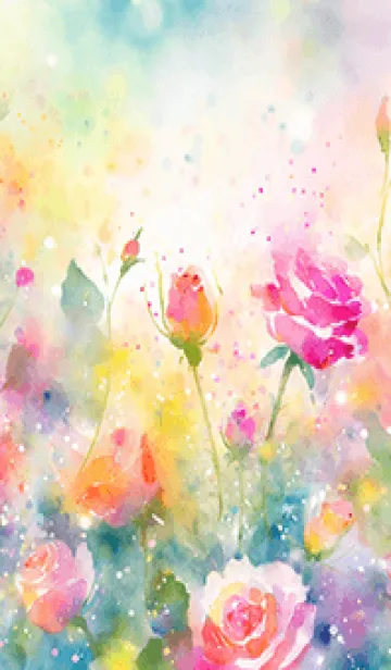 [LINE着せ替え] 薔薇(バラ)の花の着せかえ(R658)の画像1