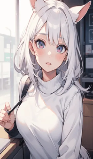 [LINE着せ替え] 少女が一人 #LZ023。の画像1