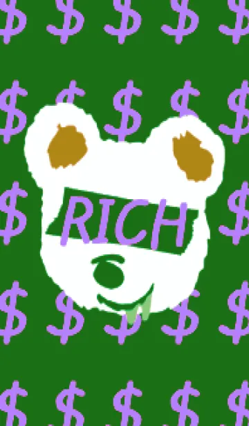 [LINE着せ替え] リッチ ベア 71の画像1