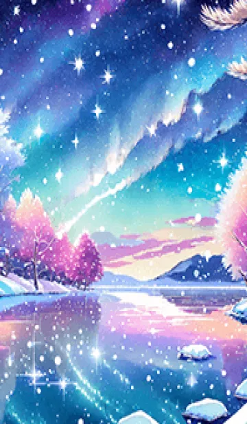優美な冬の風景の着せかえ(Winter-642)の着せ替えメイン画像