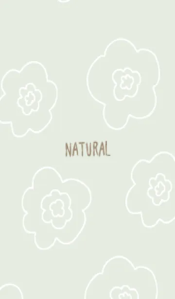 [LINE着せ替え] 線の花 北欧風16の画像1