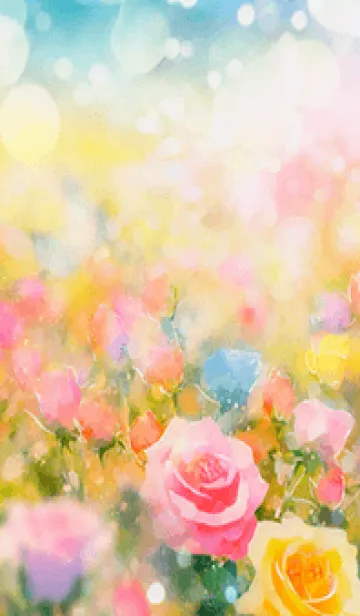 [LINE着せ替え] 薔薇(バラ)の花の着せかえ(R670)の画像1