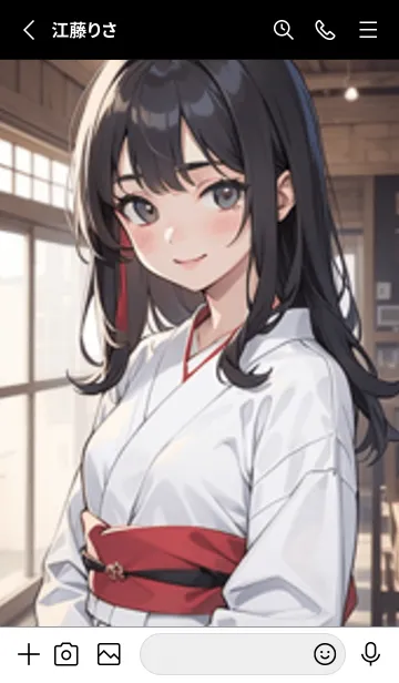 [LINE着せ替え] 少女が一人 #LaB113。の画像2