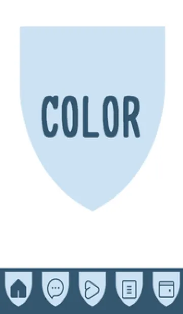 [LINE着せ替え] bw color X44の画像1