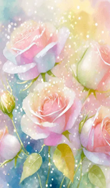 [LINE着せ替え] 薔薇(バラ)の花の着せかえ(R678)の画像1