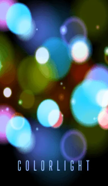 [LINE着せ替え] カラーライト 6の画像1