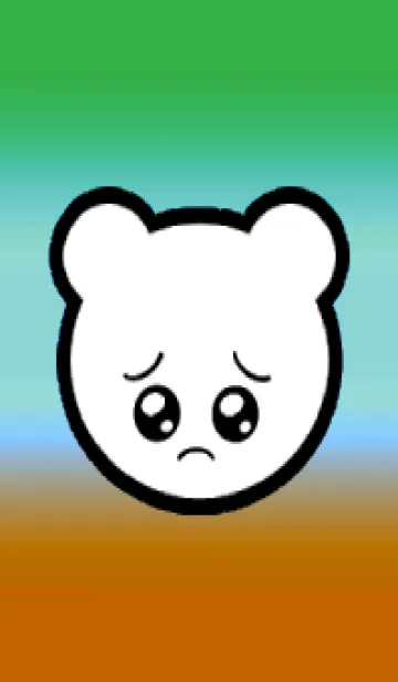 [LINE着せ替え] ぴえん くま 108の画像1