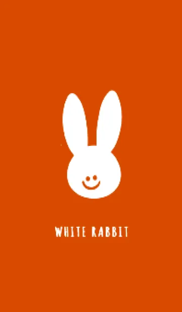 [LINE着せ替え] ホワイト ラビット .26の画像1