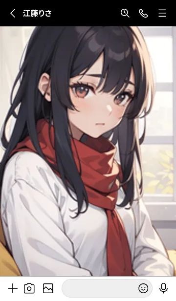 [LINE着せ替え] 少女が一人 #LaC21。の画像2