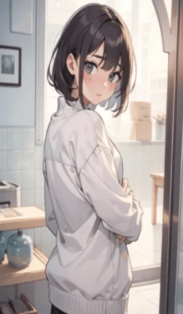 [LINE着せ替え] 少女が一人 #LaB130。の画像1