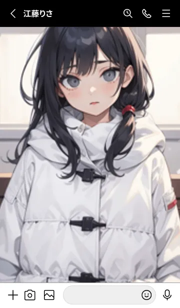 [LINE着せ替え] 少女が一人 #LaB127。の画像2