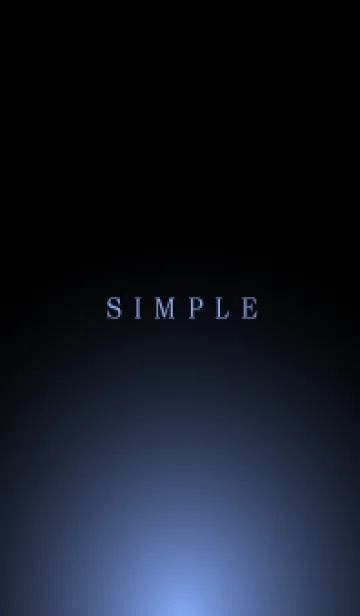 SIMPLE LIGHT -BLACK- 15の着せ替えメイン画像