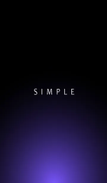 [LINE着せ替え] Simple Light -COOL BLACK- 15の画像1