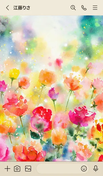 [LINE着せ替え] 薔薇(バラ)の花の着せかえ(R699)の画像2